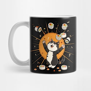 Catzilla Cat Terrorizes Mug